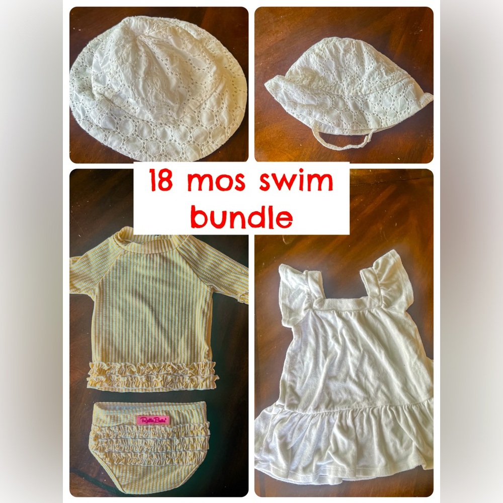 18 mos Baby Girl Swim Bundle